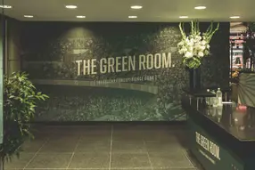 Prestigious and well-appointed private lounge, providing an intimate and luxurious setting pre-show and for one hour post-show