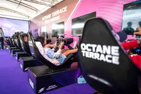 Push your limits and chase the fastest lap times with cutting-edge race simulators and thrilling interactive fun