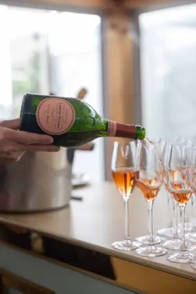 Champagne Laurent-Perrier reception