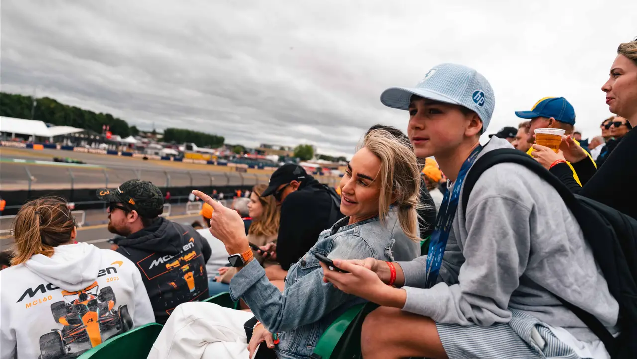 The Racing Green hospitality package