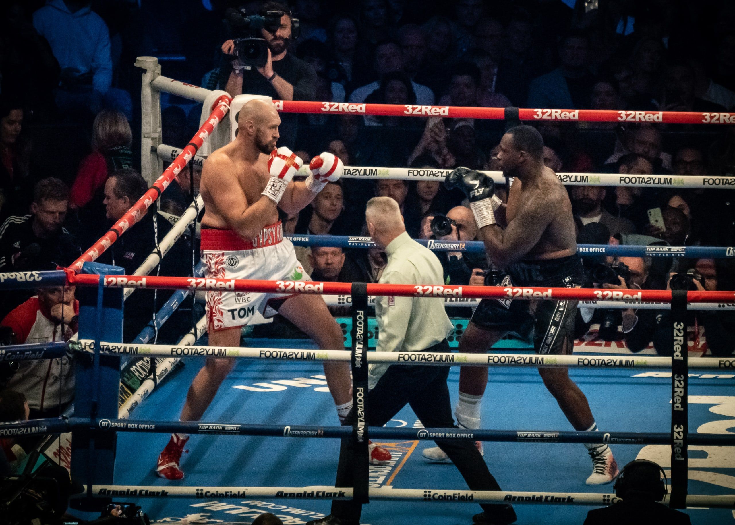 Catch up on all the action from Fury v Whyte
