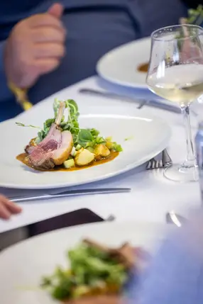 Complimentary bar of Pimm’s, beer, selected wines, soft drinks, teas and coffee throughout the day