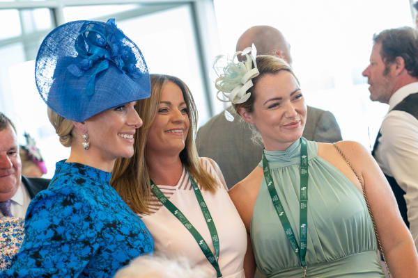Zara Tindall at Epsom