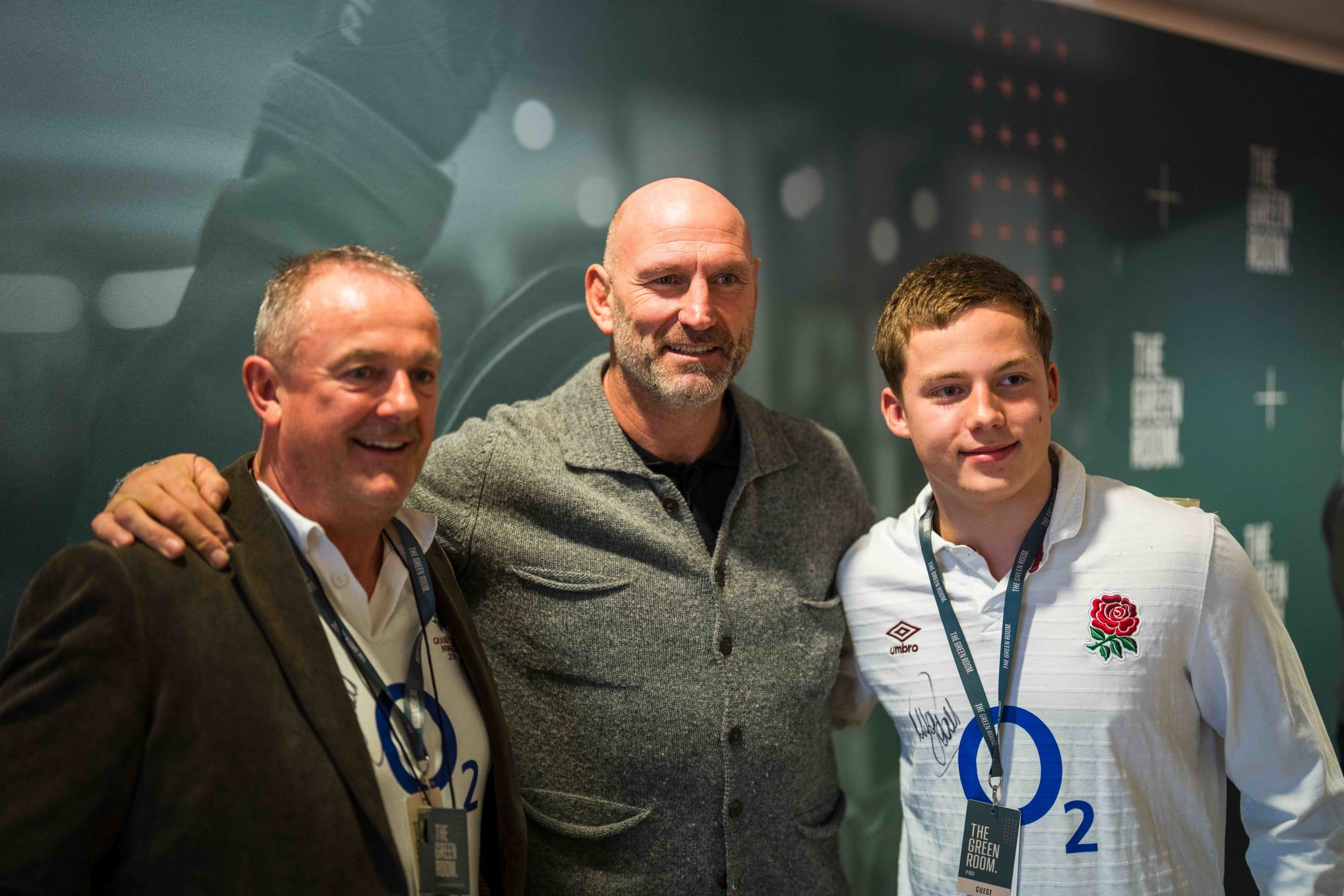 Lawrence Dallaglio and Lions Greats Join The Green Room