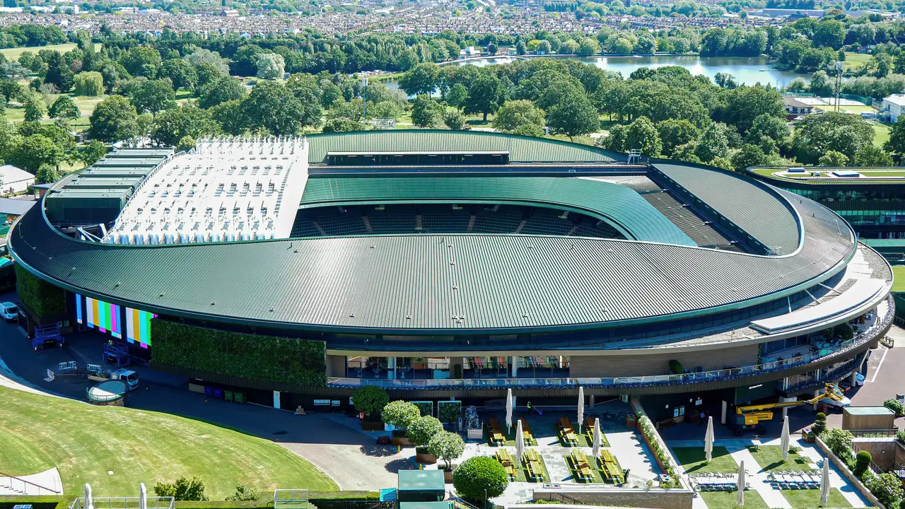 Centre Court Debenture with Restaurant hospitality package