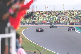 Inner track ticket and grandstand seating