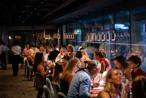 Inclusive champagne, spirits, beers, wines and soft drinks pre-show and for one hour post-show