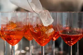 Complimentary welcome drink included