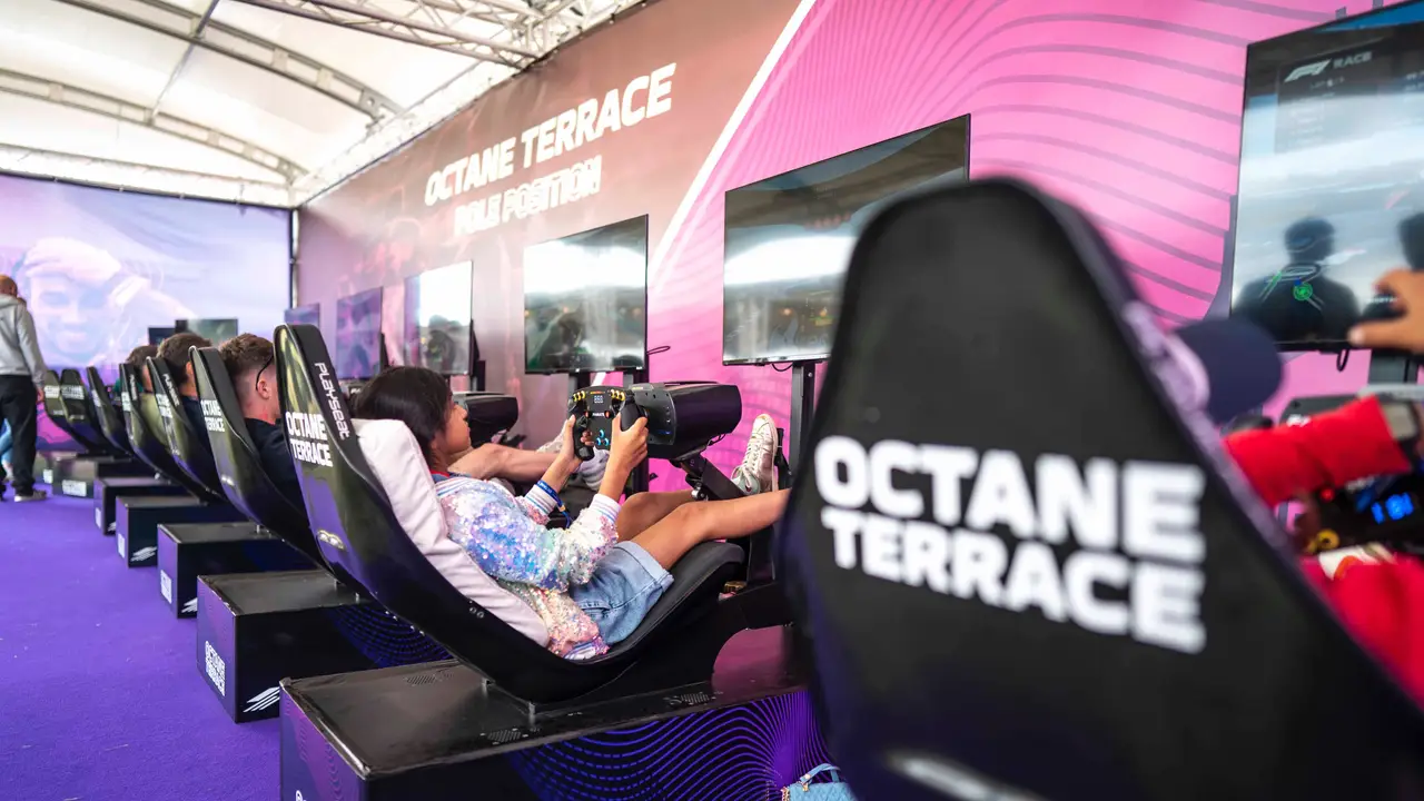 Octane Terrace hospitality package