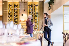 Complimentary bar including Moët & Chandon Grand Vintage Champagne & fine wines selected by sommelier