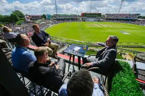 Private informal balcony seating and viewing area