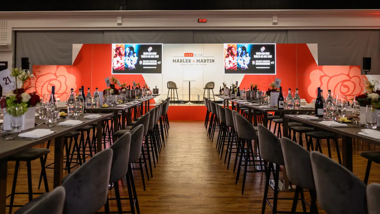 Live with Marler & Martin hospitality package