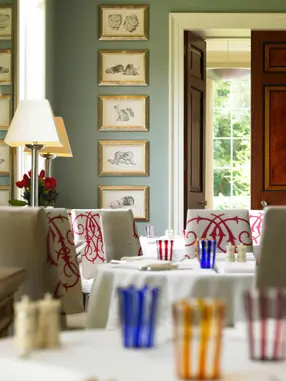 Three-course chef's table lunch