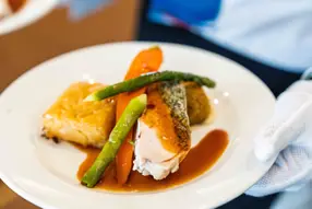 Three-course contemporary lunch