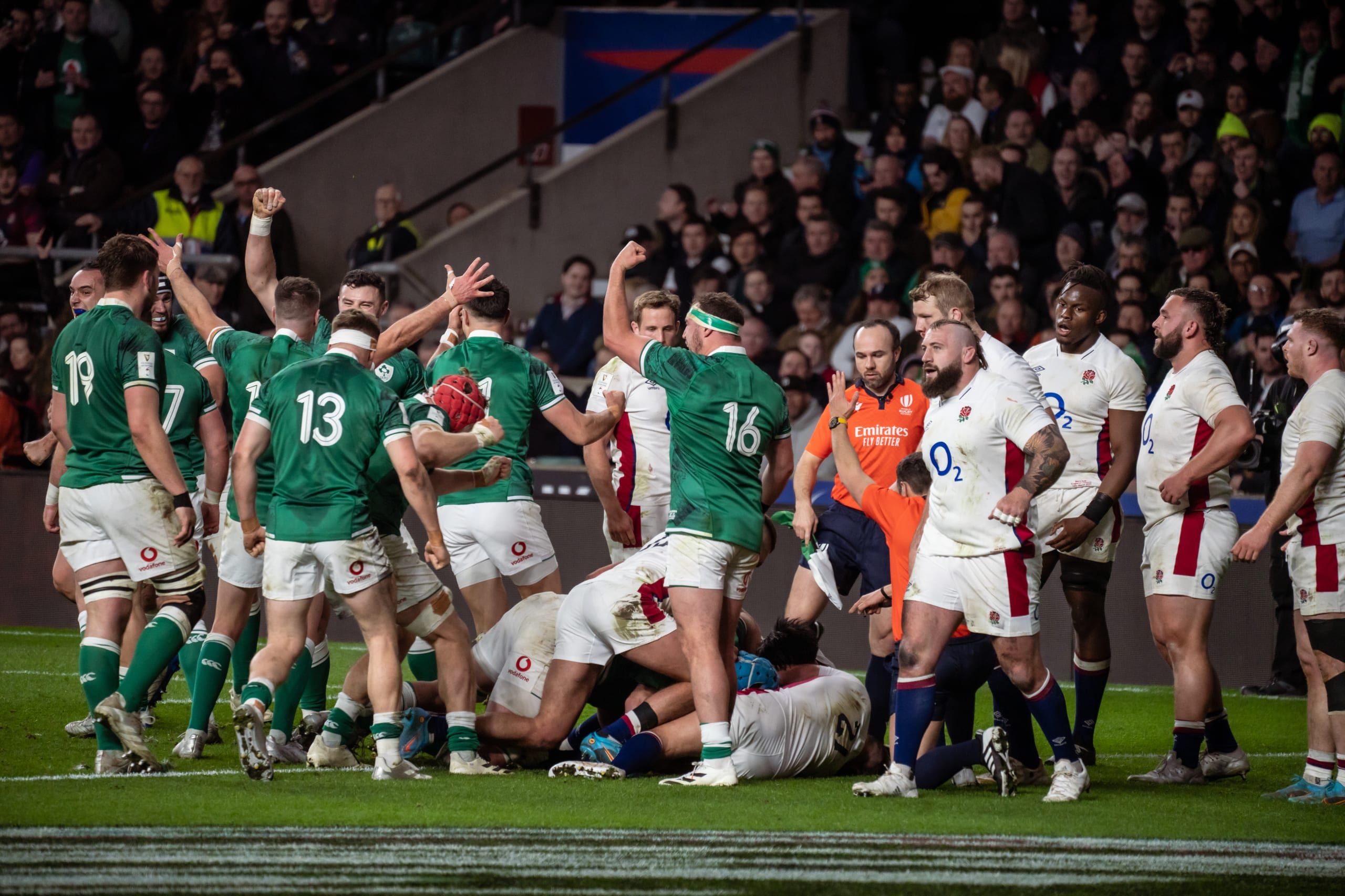 England v Ireland Six Nations 2022 In The Green Room