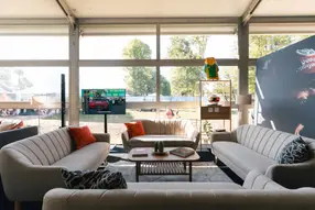 Three days of premium, trackside hospitality