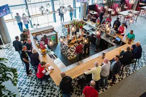 One complimentary drink; beer, wine or soft drink at half-time